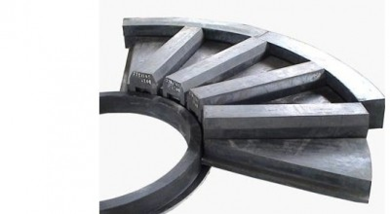 橡膠襯板的發展不是僅僅包補筒體的部件是節能環保的標志